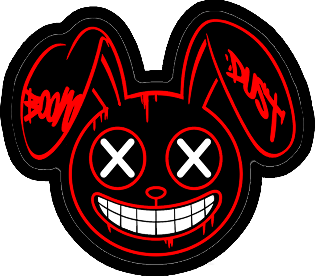 [TP-BLK-RABBIT] Toxic Punk 邪恶兔子 — 黑色