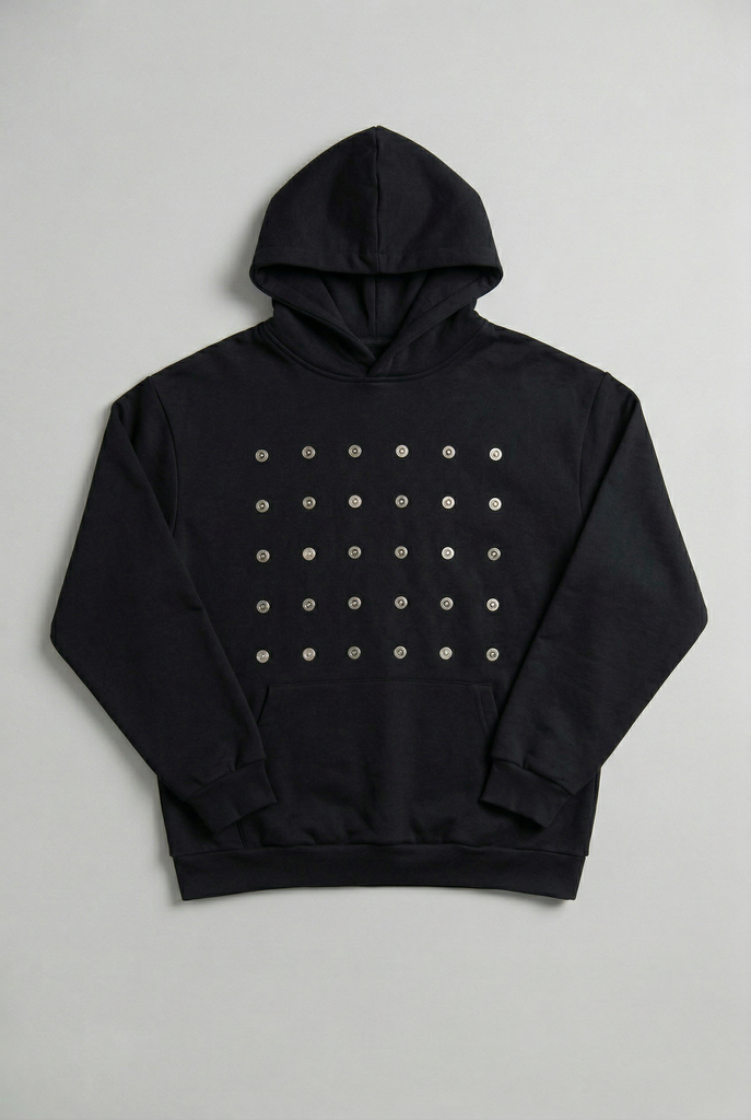 Sudadera con Capucha (Black, S)