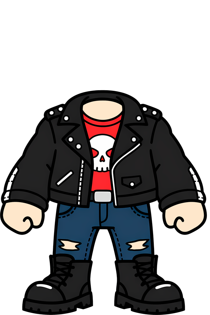 [MEM-BODY-ROCKERSKULL] MEMERA Rocker — Corpo Mod