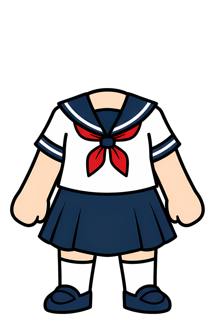 [MEM-BODY-SAILOR] MEMERA 水手服 — 身体 Mod