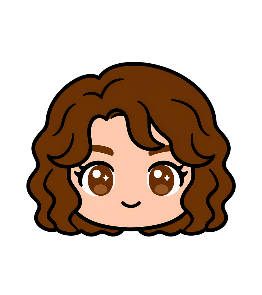 [MEM-HEAD-CURLYGIRL] MEMERA Chica Rizada — Cabeza Mod