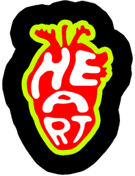 Toxic Punk 解剖心脏 — 黑色