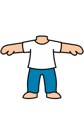 MEMERA T-Pose — 身体 Mod