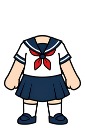 MEMERA 水手服 — 身体 Mod