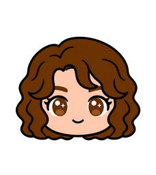 MEMERA 卷发女孩 — 头部 Mod